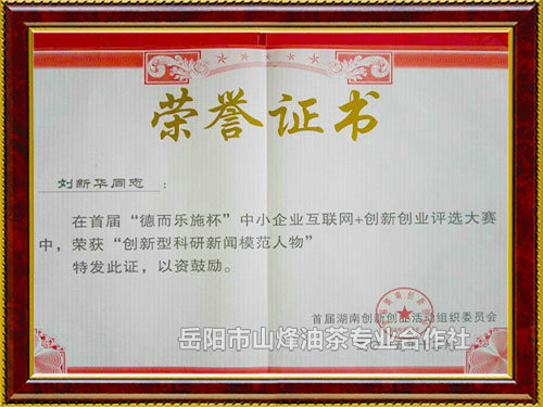 创新型科研新闻模范人物