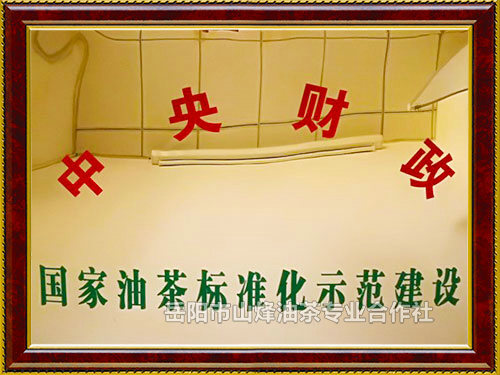 国家油茶标准化示范建设